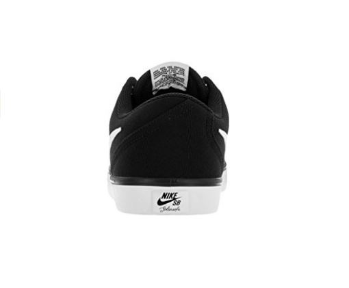 Men's Nike SB Skate Check Solar Canvas Skate SB Shoe Black/White 843896 001 324216 Men's Nike SB Skate Check Solar Canvas Skate SB Shoe Black/White 843896 001 324216