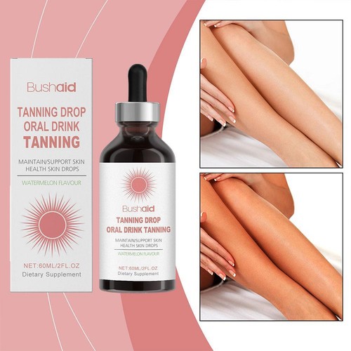 Drinkable Sunless Oral Tanning Drops,Drinkable Oral Supplement, 60ml Z5F2 - Picture 4 of 12