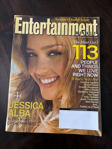 Entertainment Weekly Magazine #884/885 Summer Double Issue Jessica Alba