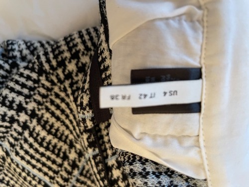 Pantaloni a quadri in maglia di lana collezione St John NUOVI - 4 - Foto 5 di 7