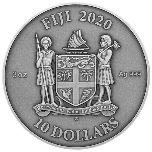2020 $10 Persian Mandala Art Vi 3oz Silver Coin - Picture 4 of 5