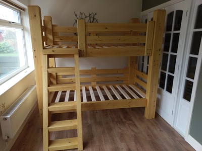 solid oak bunk beds