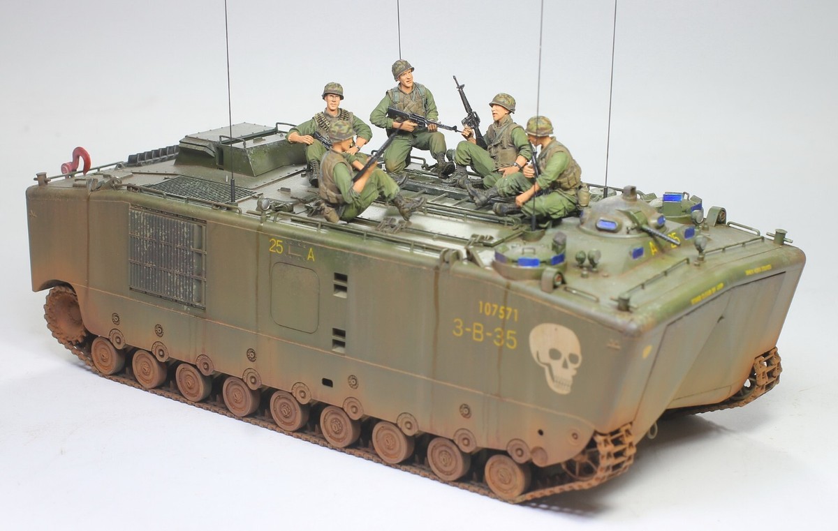 ホビーファン 1/35 アメリカ海兵隊 LVTP5A1 フィギュア 5体セット ホビーファン 1/35 アメリカ海兵隊 LVTP5A1 フィギュア 5体セット