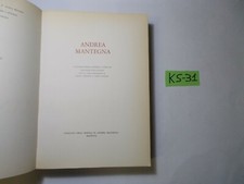 LIBRO ARTE ANDREA MANTEGNA CATALOGO MOSTRA PALAZZO DUCALE MANTOVA1961 1°EDIZIONE