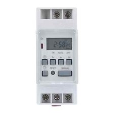 CDVI TH857 Digital 7-day Timer, DIN Rail Mount 240V