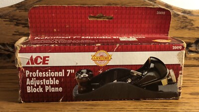 Ace Professional 7'' Adjustable Block Plane