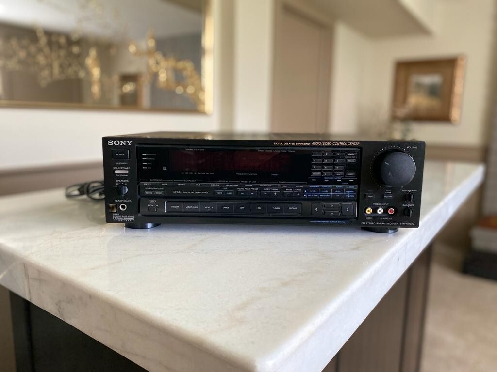 SONY STR-AV1020 FM Stereo / FM-AM Receiver No Remote | eBay