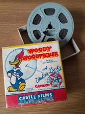 Vintage Woody Woodpecker 8mm/16mm Film Movie Castle Films "Solid Ivory" Tested