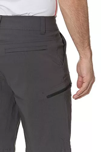 Gerry Mens Stretch Cargo Shorts 6 Pocket Venture Flat Front Woven Hiking Shorts - Picture 3 of 3