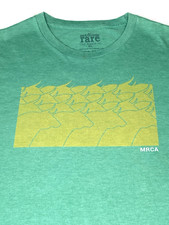 Chef T-Shirt Medium Rare Chef Apparel Green with Steers Graphic Size XL RARE