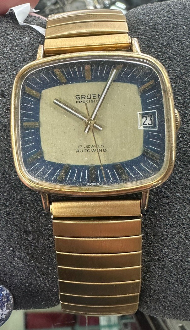 Automatic Antique Gruen Watches Rare Vintage Gruen Precision