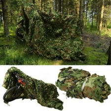 5x23FT Camouflage Netting Camo Army Net Woodland Camping Hunting Cover Shade US