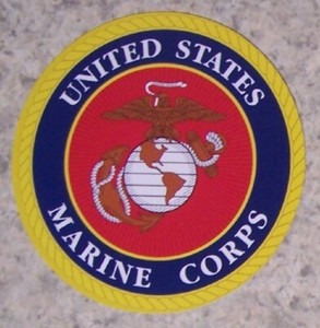 Details About Window Bumper Sticker Double Sided Military Usmc U S Marine Corps New Die Cut 6