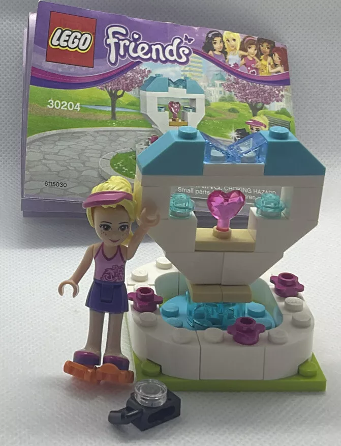 Løfte grave Gå til kredsløbet LEGO Friends 30204 Wish Fountain 100% Complete w/Manual &amp; Minifigure  Preowned 673419233460 | eBay