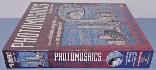 Photomosaics New York City 1000 Piece Puzzle *NYC Skyline TWIN TOWERS USA Sealed - Picture 3 of 6