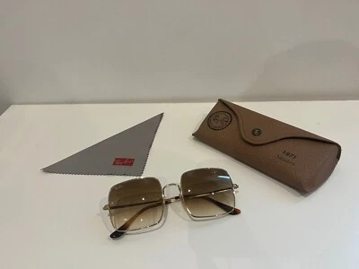 Lunettes de Soleil Ray Ban Square 1971 Classic - Photo 1/4