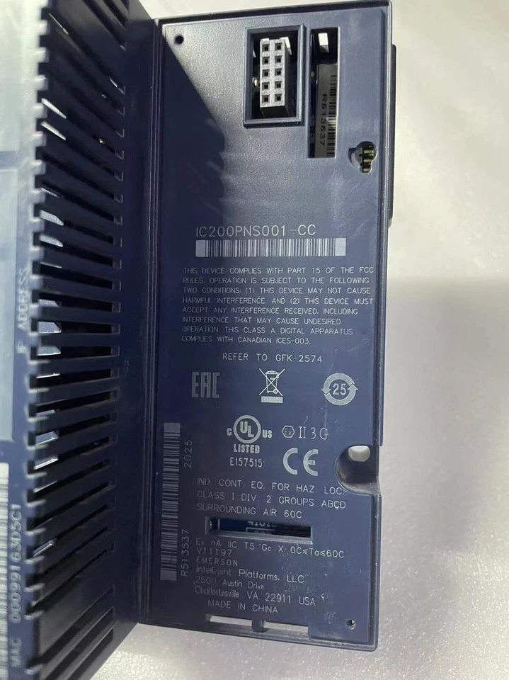 GE IC200PNS001 / VERSAMAX PROFINET SCANNER MODULE fast ship by DHL - Image 4 of 4