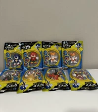 HEROES OF GOO JIT ZU Minis Set of 8 SONIC Figures 2 Metallic NEW 2023