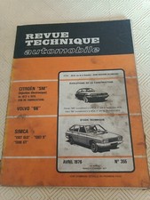 Revue technique Citroen SM