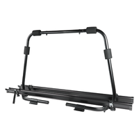 Deichsel FahrradträGer Wohnwagen 2 FahrräDer Belastbar Bis 40Kg Klappbar Schwarz