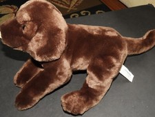 Animal Alley Chocolate Brown Lab Labrador Retriever Dog Stuffed Animal Plush