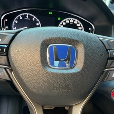 Steering Wheel Badge For Honda Accord 2008-2025 Sedan4dr Sport 2.0t Blue Emblem