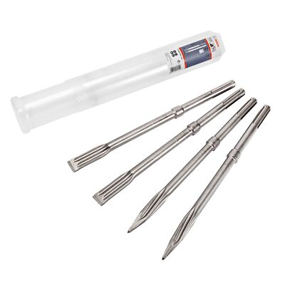 Bosch Meißel-Set SDS-max RTec 4-teilig 400 x 25 mm Flachmeißel | Spitzmeißel
