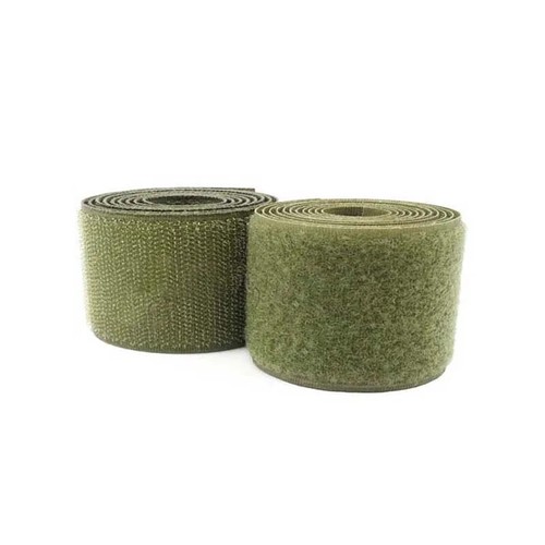 2-10cm Width Olive no Adhesive Hook Loop Fastener Tape For Sewing Magic Tape - Imagen 9 de 24