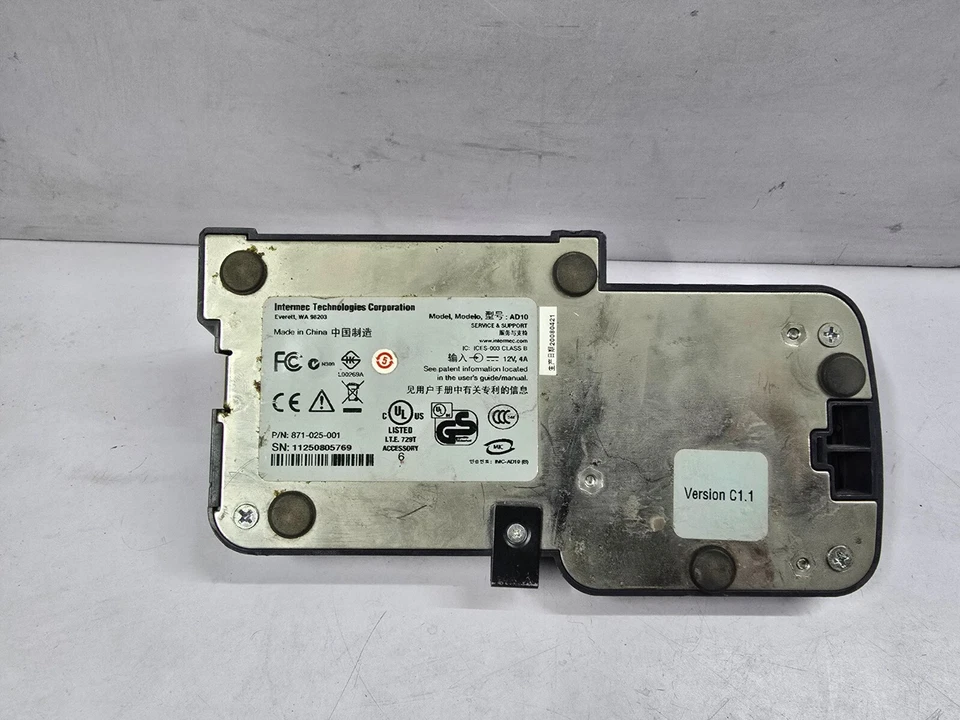 Intermec AD10 Battery Charger 12V 4A 871-025-001 AB16 318-016-002 - Image 2 of 4