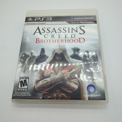 Assassin's Creed Brotherhood PS3 - Promo Presse - PAL - Boîtier Et Jeu