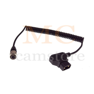 SmallHD DP7 Pro AC7 OLED Monitor Coiled Power Cable Hirose 4 Pin Female to D-Tap