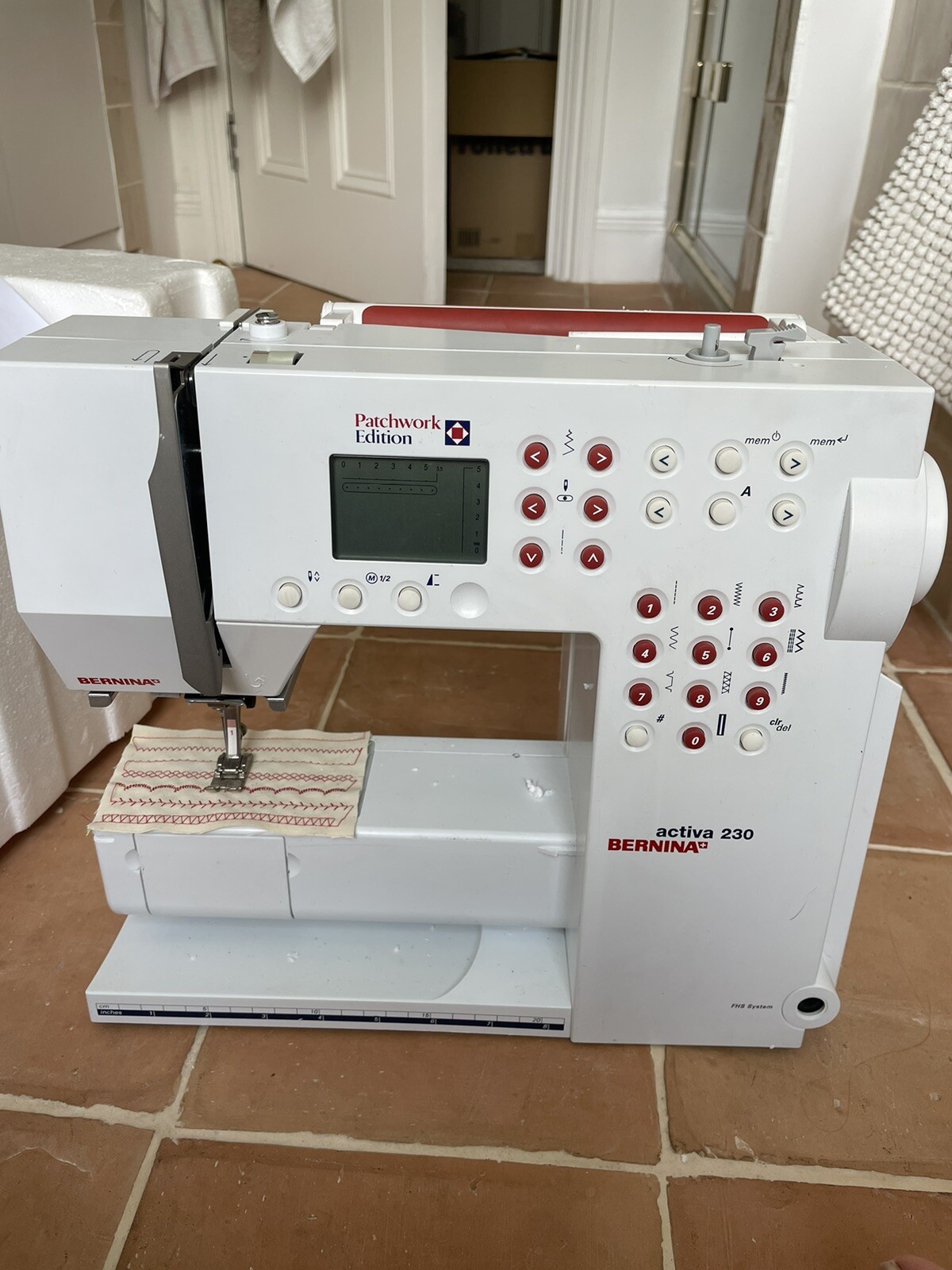 bernina activa 230 sewing machine Patchwork Edition eBay