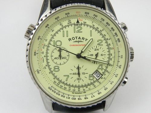 Men's Rotary GS03447/08 Military Chronograph Watch - 100m - 第 5/9 張圖片
