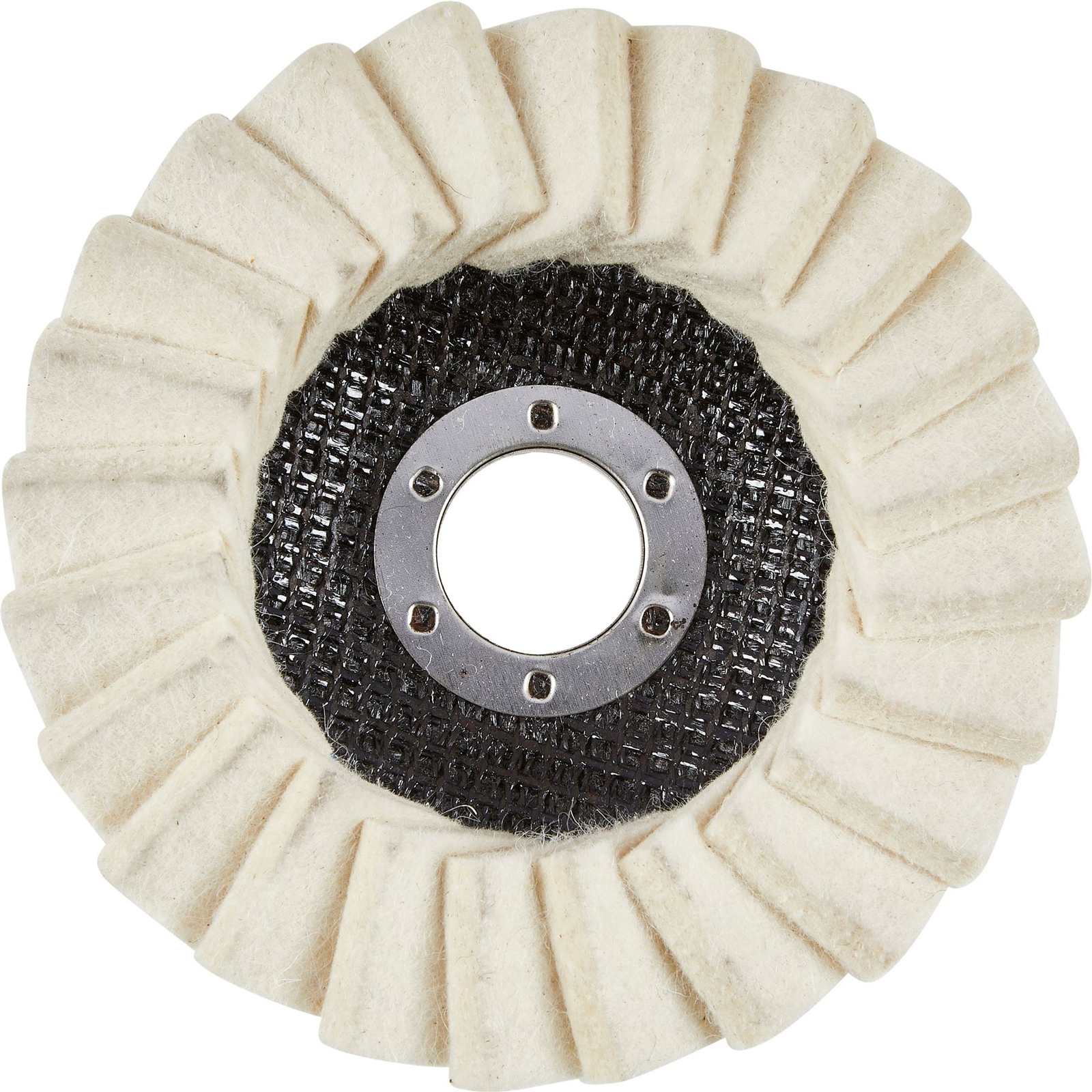 BlueSpot Flap Felt Disc Polishing Angle Grinder Buffing Wheel Metal