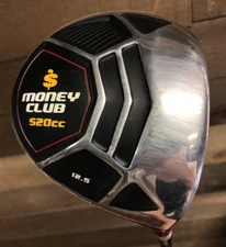USED Money Club 520cc 12.5° Mens Golf Driver Right Senior Flex Graphite 3-6SR9