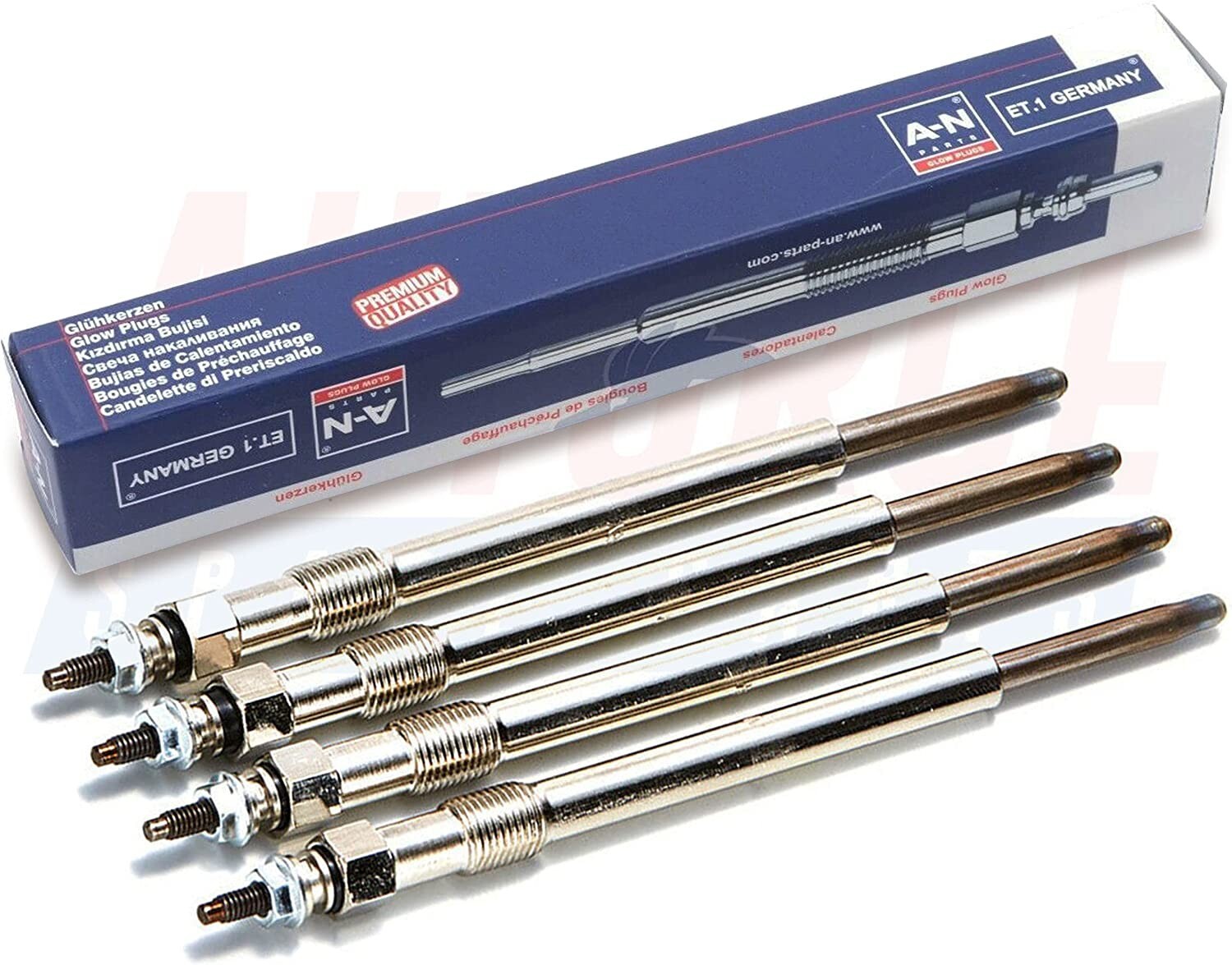 4x Heater Glow Plugs For Renault Clio Mk2 Mk3 Scenic Megane Mk1 Mk2 1.5