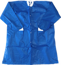 Max Care Lab Coat 3 Extra Large Knee Length 3 Layer SMS Case of 100 Coats