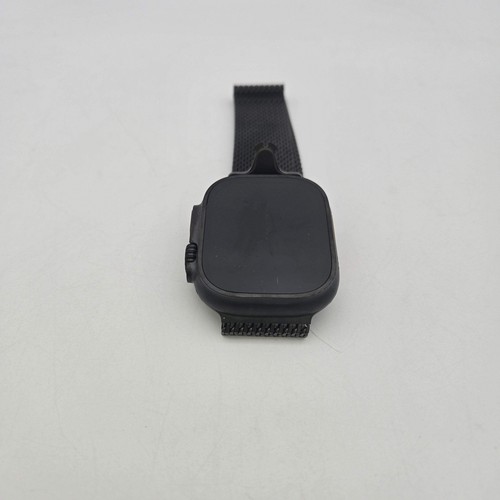 Unlocked Apple Watch Ultra 2 49MM Black Titanium Black Milanese Loop MX5V3LW/A - Zdjęcie 4 z 8