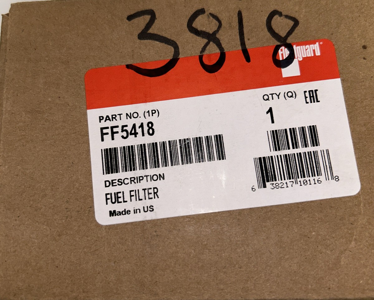 Fleetguard Fuel Filter PMFF5418 FF5418 | eBay