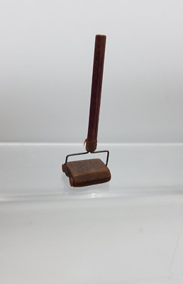 Vintage Dolls House PIT A PAT carpet sweeper Miniature 1930s
