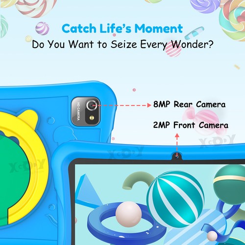 2025 New Android 14 Kids Tablet 10.1inch 8GB+64GB Parental Control Widevine L1 - Picture 6 of 30