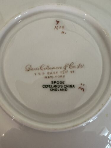 2 Gorgeous Copeland Spode Tea Cup & Saucer Sets Chelsea Birds Lilac & Gold - Picture 11 of 16