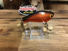Vintage Bagley Balsa All Brass Pinfish Shiner Color BC Bass Fishing Lure
