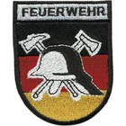 Patch - Fire Department - Size Approx. 6.5 X 8 Cm - 00410