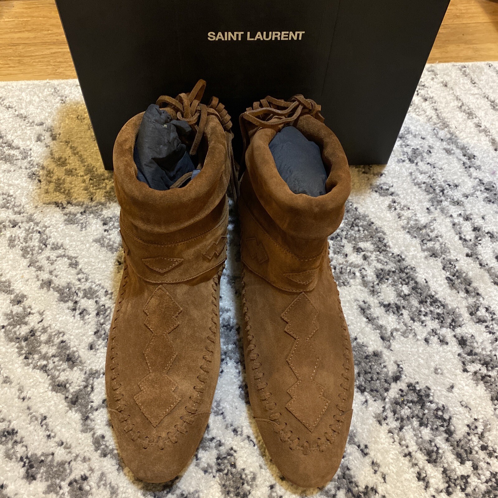 Stivaletto Saint Laurent Nino Frange taglia 40