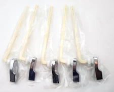 Lot of 5 Bluefin TL-MANS Chrome Plated Mansfield Tank Trip Levers Plastic 9"Arm