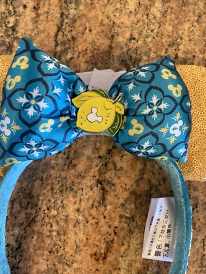 Disney Parks Epcot Saluti Limoncello Italy Minnie Mouse Ears  display picture 1