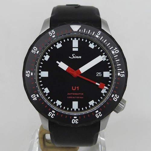 Sinn Watch U1.SDR U1 Diver's Watch 44mm Unidirectional Bezel Automatic 1000M