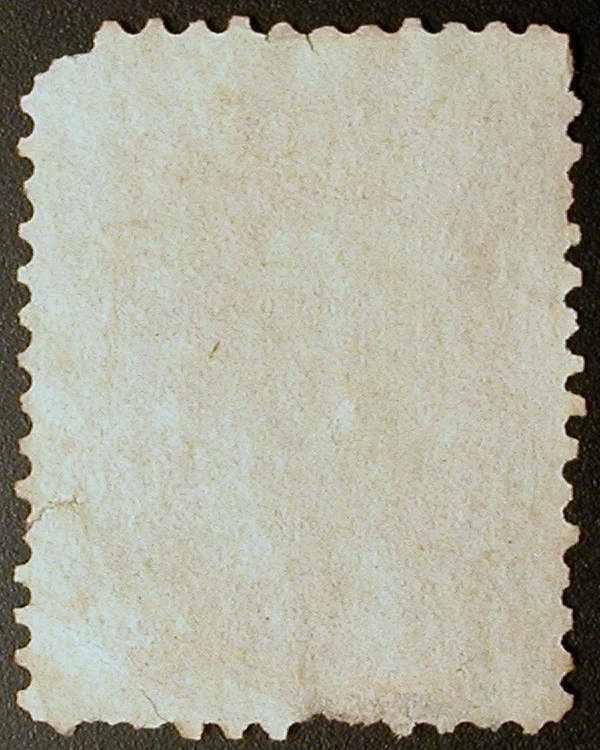 US Scott's #64 – Postage Stamp 1861 3c Washington, Pink - Image 2 of 2