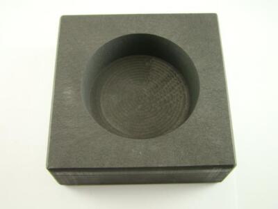 20 oz Round Gold Bar High Density Graphite Ingot Mold - Silver Copper Bar Coin